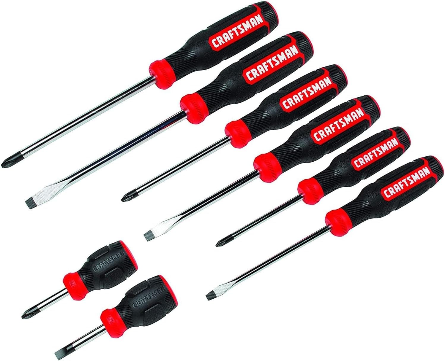 Screwdriver Set, Bi-Material, 8 Piece Set (CMHT65075N)