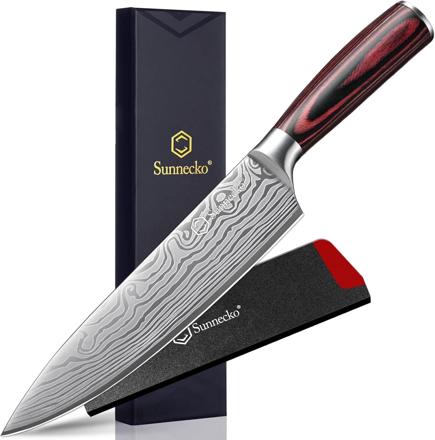 8 Inch Chef Knife - Ultra Sharp Vegetable Kitchen Knife